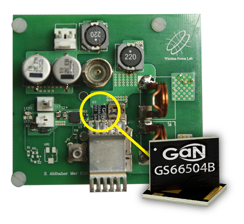 GaN Systems empowers wireless power transfer